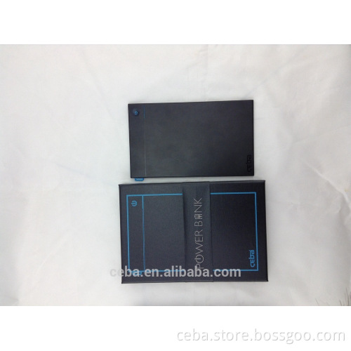 Shenzhen Manufacturer CEBA 2014 new design world thinnest portable mobile charger